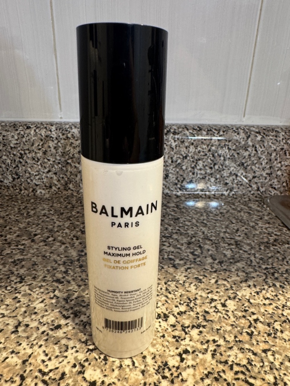 Balmain White & Black Styling Gel Maximum Hold